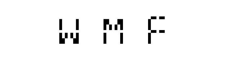 M36_L.E.D. BIT  Free Fonts Download