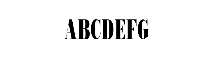 Bodidly-Condens  Free Fonts Download
