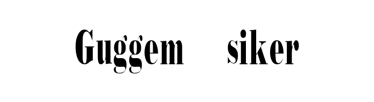 Bodidly-Condens  Free Fonts Download