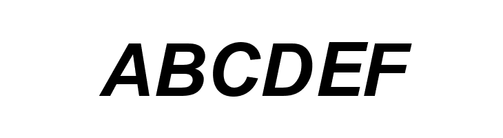 .VnArialH Bold Italic  Free Fonts Download