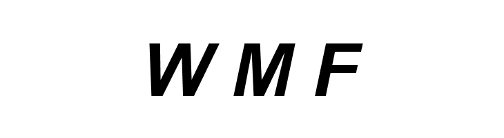 .VnArialH Bold Italic  Free Fonts Download
