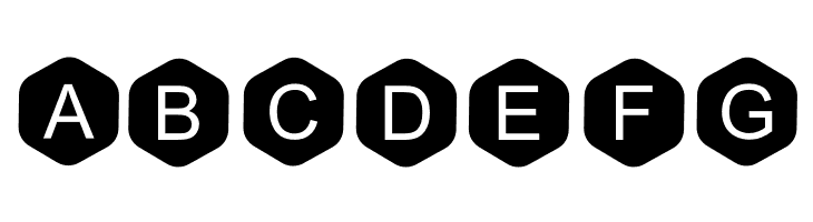 Honeycombs Slots Regular  Free Fonts Download