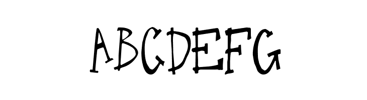 One Legged Donkey  Free Fonts Download