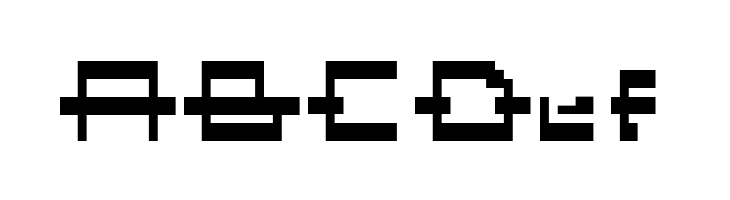 Coot12bit  Free Fonts Download