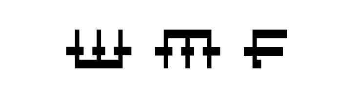 Coot12bit  Free Fonts Download