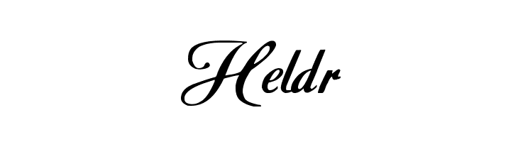 Heldr Paramount Mountain v2 Font