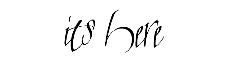 cAlLiGrApHuNk  Free Fonts Download