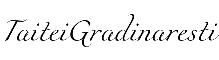 TaiteiGradinaresti Miama Nueva Font