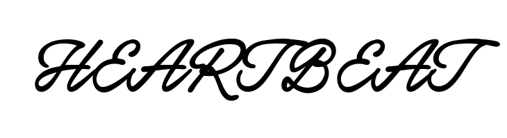 Honeymoon Bold PERSONAL USE  Free Fonts Download