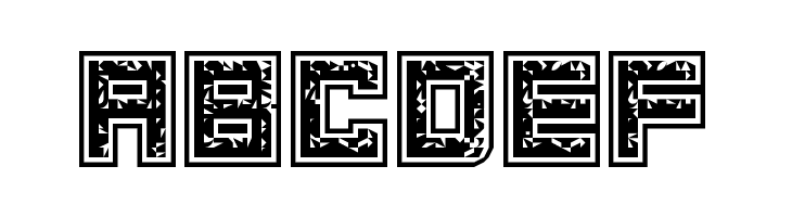 Magnetic Debris Regular  Free Fonts Download