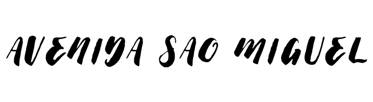 ThickBrushDemo  Free Fonts Download