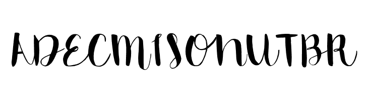 Emily The Brush Demo Regular  Free Fonts Download