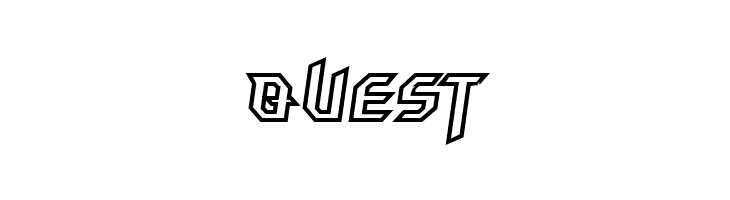 HammerheadOutline Italic  Free Fonts Download