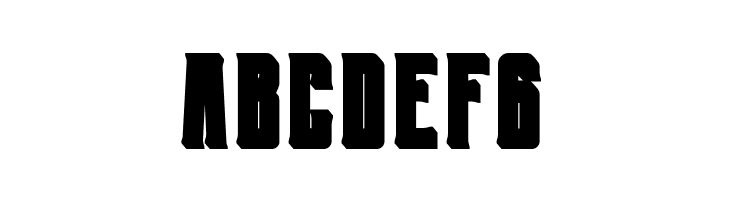 Berg Extrude  Free Fonts Download