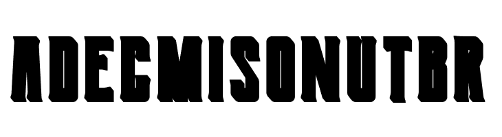 Berg Extrude  Free Fonts Download