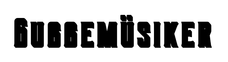 Berg Extrude  Free Fonts Download