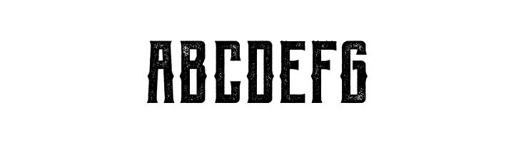 Berg western Rough  Free Fonts Download