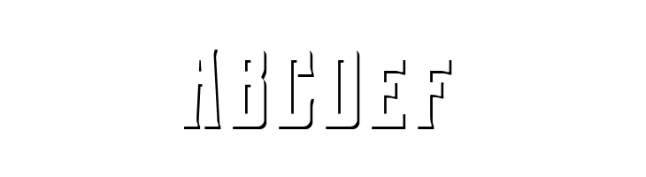 Berg Shadow  Free Fonts Download