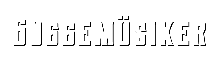 Berg Shadow  Free Fonts Download