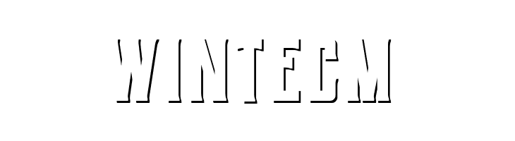 Berg Shadow  Free Fonts Download