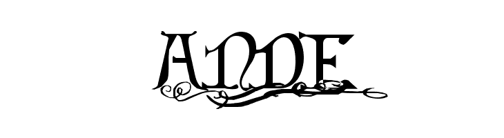 Flourishes and Fancies  Free Fonts Download