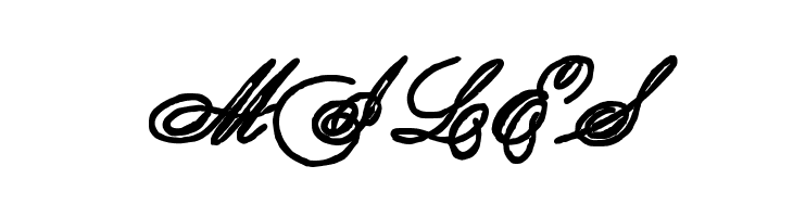 Spencerian Lady's Hand SW  Free Fonts Download