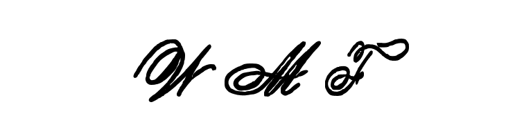 Spencerian Lady's Hand SW  Free Fonts Download