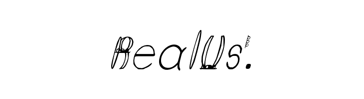 Round About Italics  Free Fonts Download