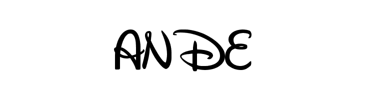 Walt Disney Script  Free Fonts Download