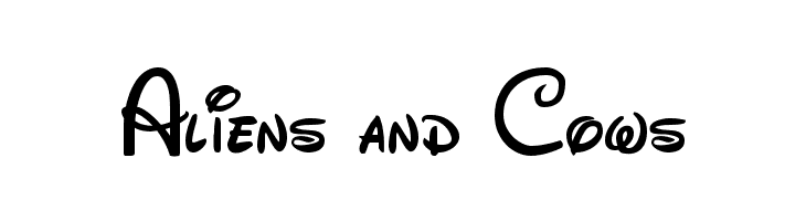 Walt Disney Script  Free Fonts Download