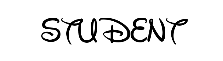 Walt Disney Script  Free Fonts Download