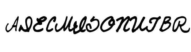 AEZ Traci's Handwriting  Free Fonts Download
