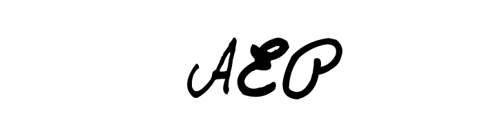 AEZ Traci's Handwriting  Free Fonts Download