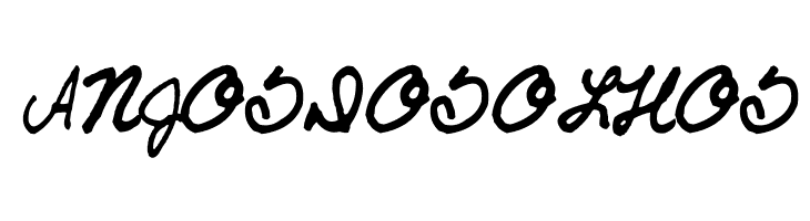 AEZ Traci's Handwriting  Free Fonts Download