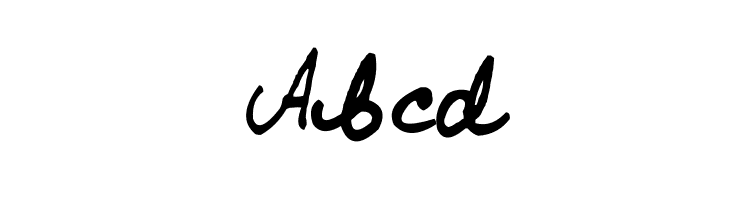 AEZ Traci's Handwriting  Free Fonts Download