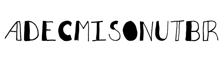 AEZ no name  Free Fonts Download