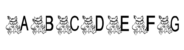 AEZ owlness  Free Fonts Download