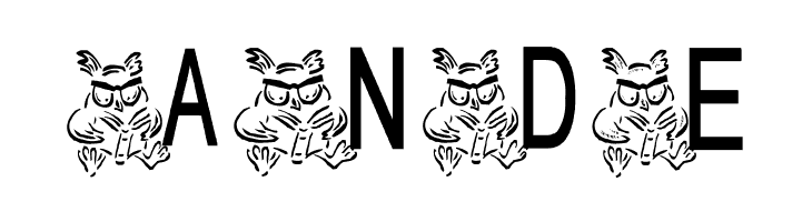 AEZ owlness  Free Fonts Download