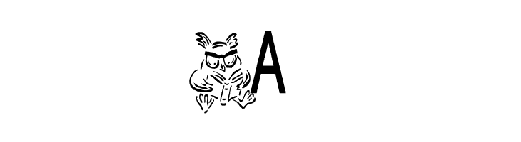 AEZ owlness  Free Fonts Download