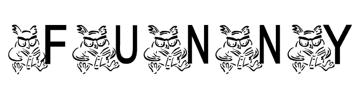 AEZ owlness  Free Fonts Download