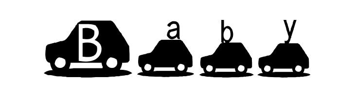 AEZ beep beep!  Free Fonts Download