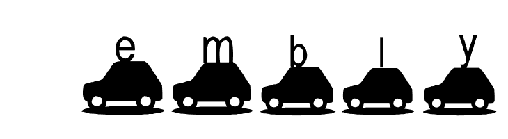 AEZ beep beep!  Free Fonts Download