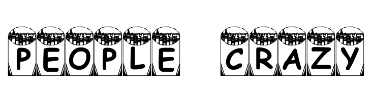 Summers Crayons  Free Fonts Download