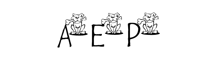 AEZ ruff, ruff  Free Fonts Download