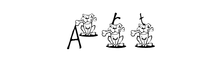 AEZ ruff, ruff  Free Fonts Download
