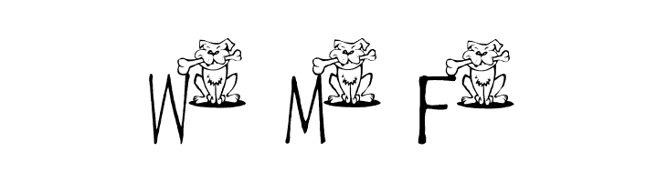 AEZ ruff, ruff  Free Fonts Download