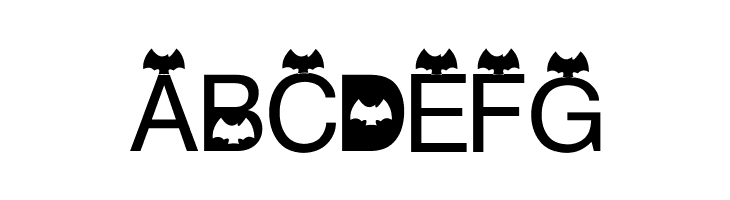 AEZ batty  Free Fonts Download