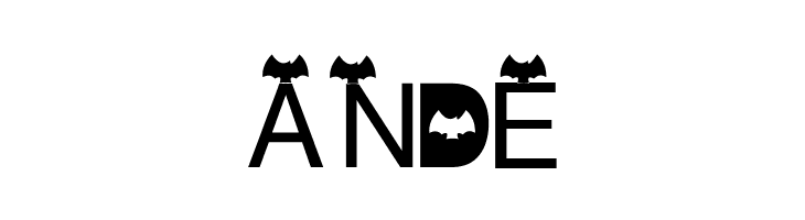 AEZ batty  Free Fonts Download