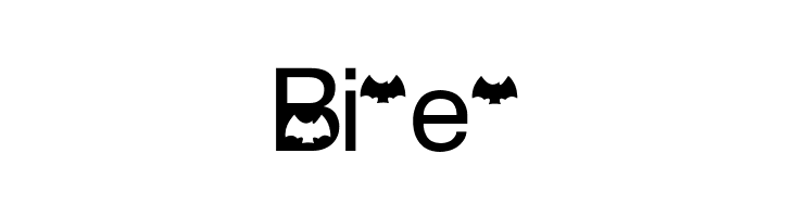 AEZ batty  Free Fonts Download