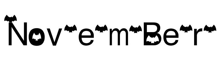 AEZ batty  Free Fonts Download